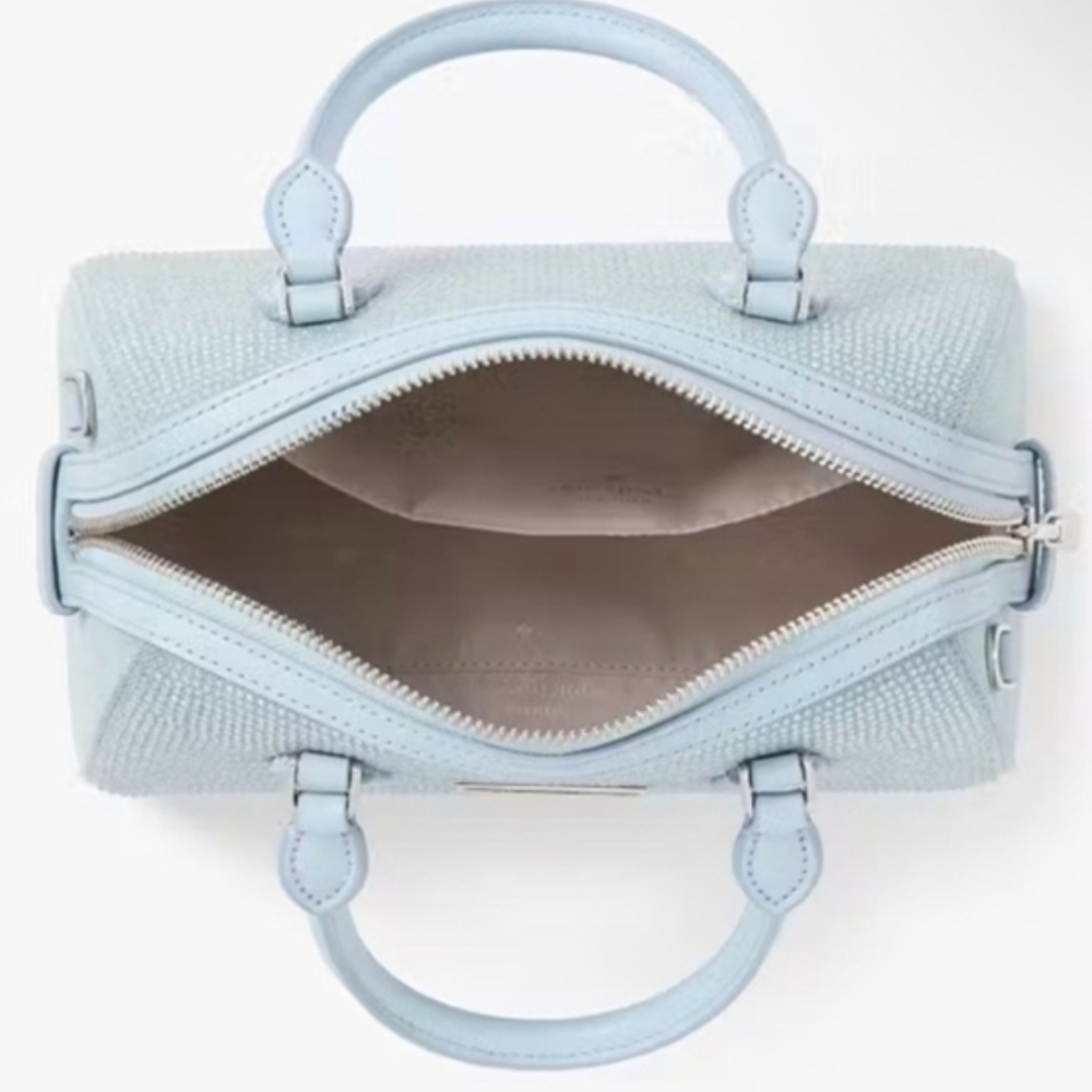 Kate Spade Madison Studded Denim Satchel Bag NWT - Picture 5 of 9